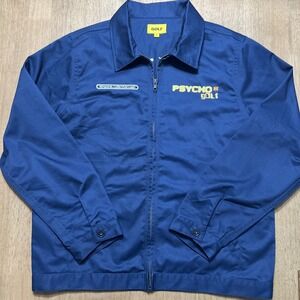 Golf Wang Biohazard Work Jacket Tyler The Creator Men's Large Embroidered NWOT